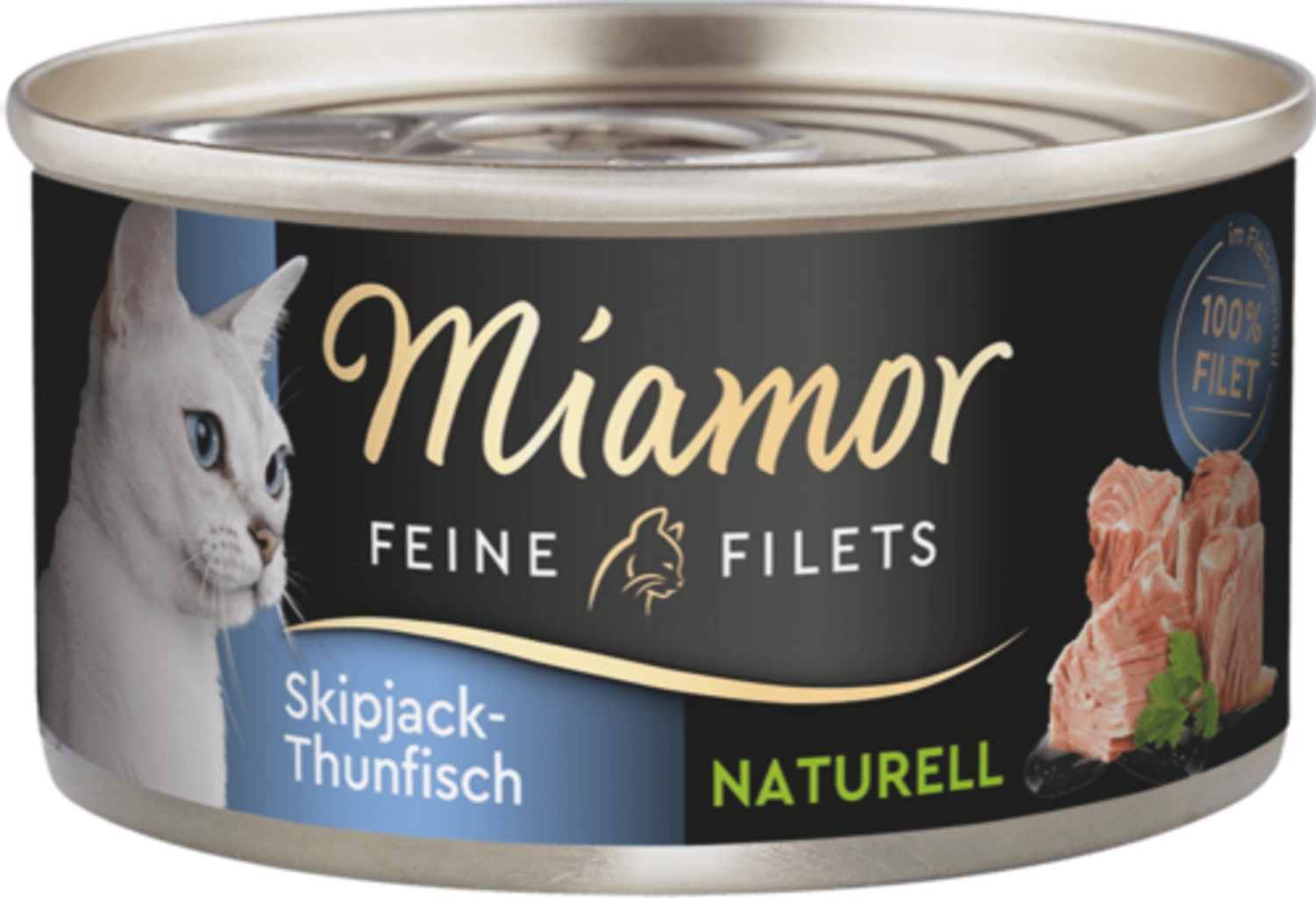Miamor Filets im Saft Dose 80g - Skipjack+Thunfisch