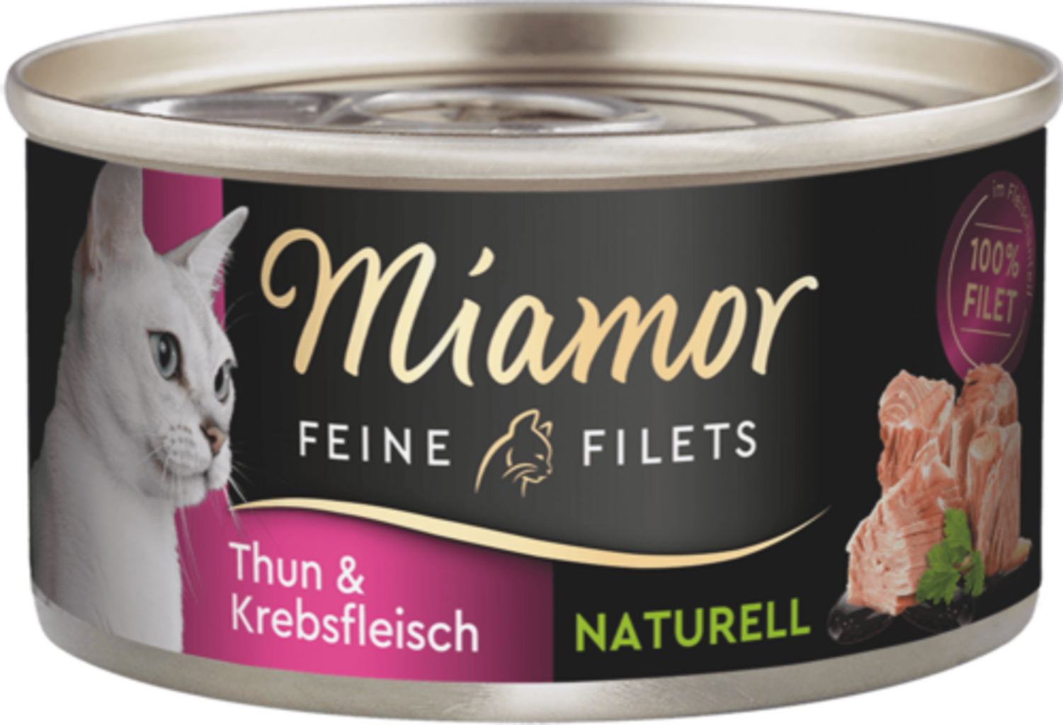 Miamor Filets im Saft Dose 80g - Thunisch+Krebsfleisch