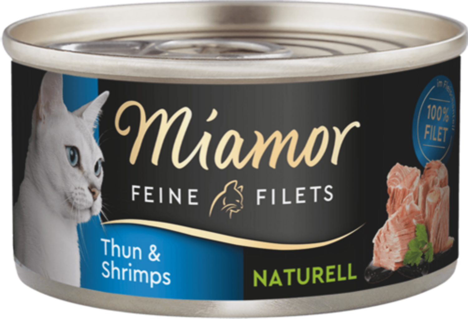Miamor Filets im Saft Dose 80g - Thunfisch+Shrimps