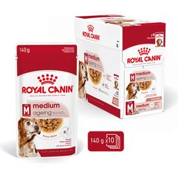 Royal Canin Medium Ageing in Soße 10x140 g - 1.400 g