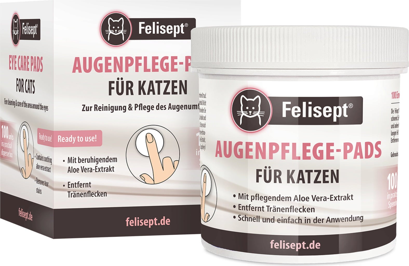 Felisept Augenpflege Pads für Katzen