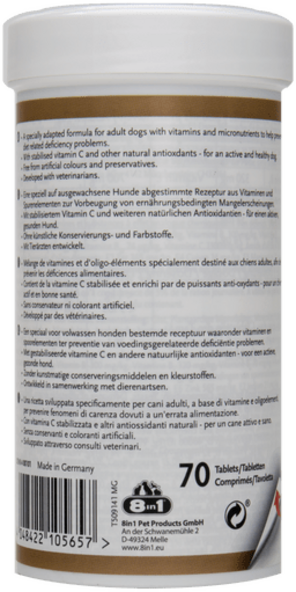 8in1 Multi Vitamin Tabletten - Adult - 1 Stk