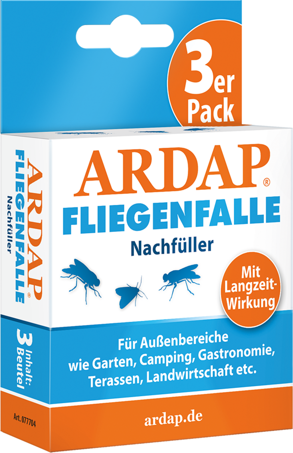 Fliegenfalle Nachfüller, 3 Stk