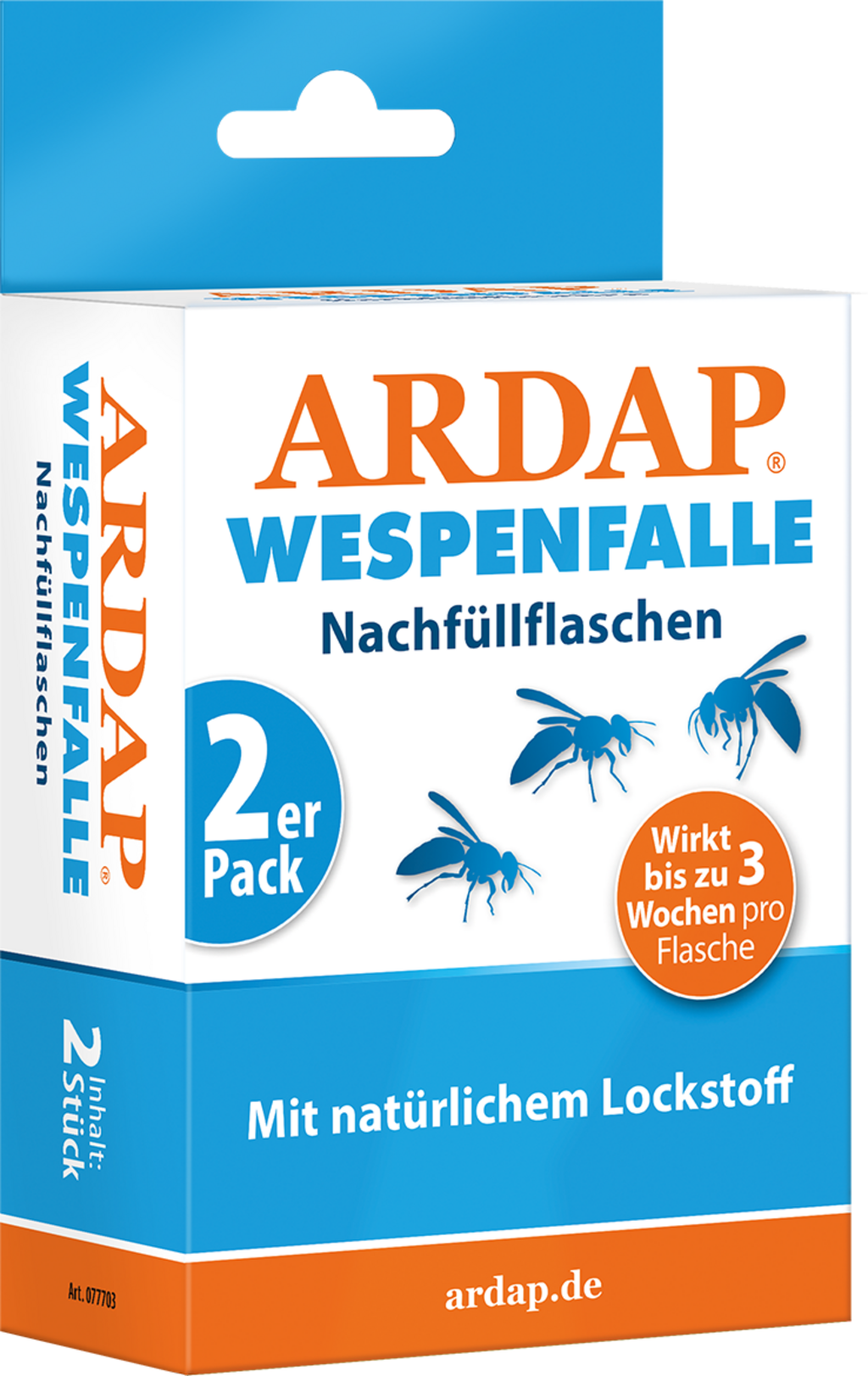 Wespenfalle Nachfüllflaschen, 2 Stk