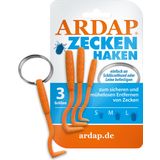 ARDAP Gancio Togli Zecche - Set di 3