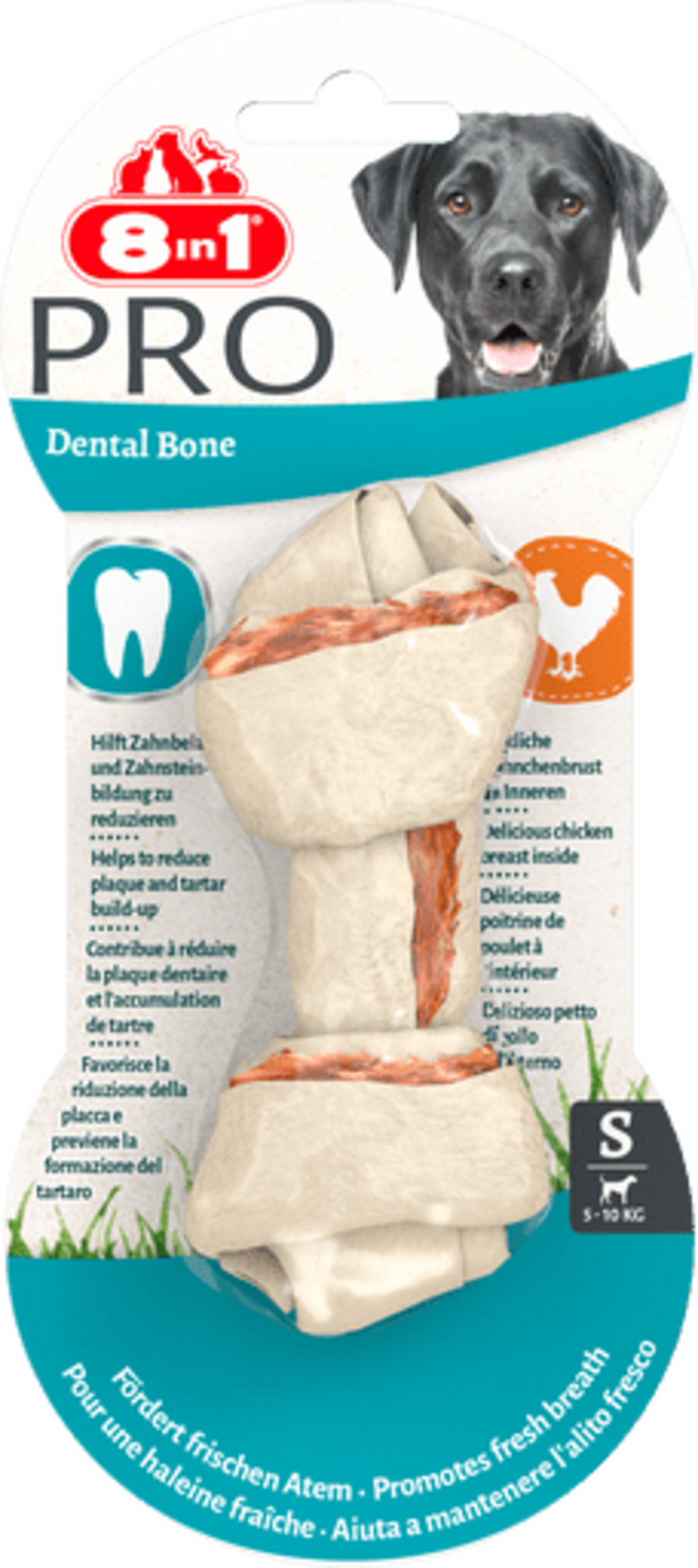 8in1 Delights Pro Dental Kauknochen
