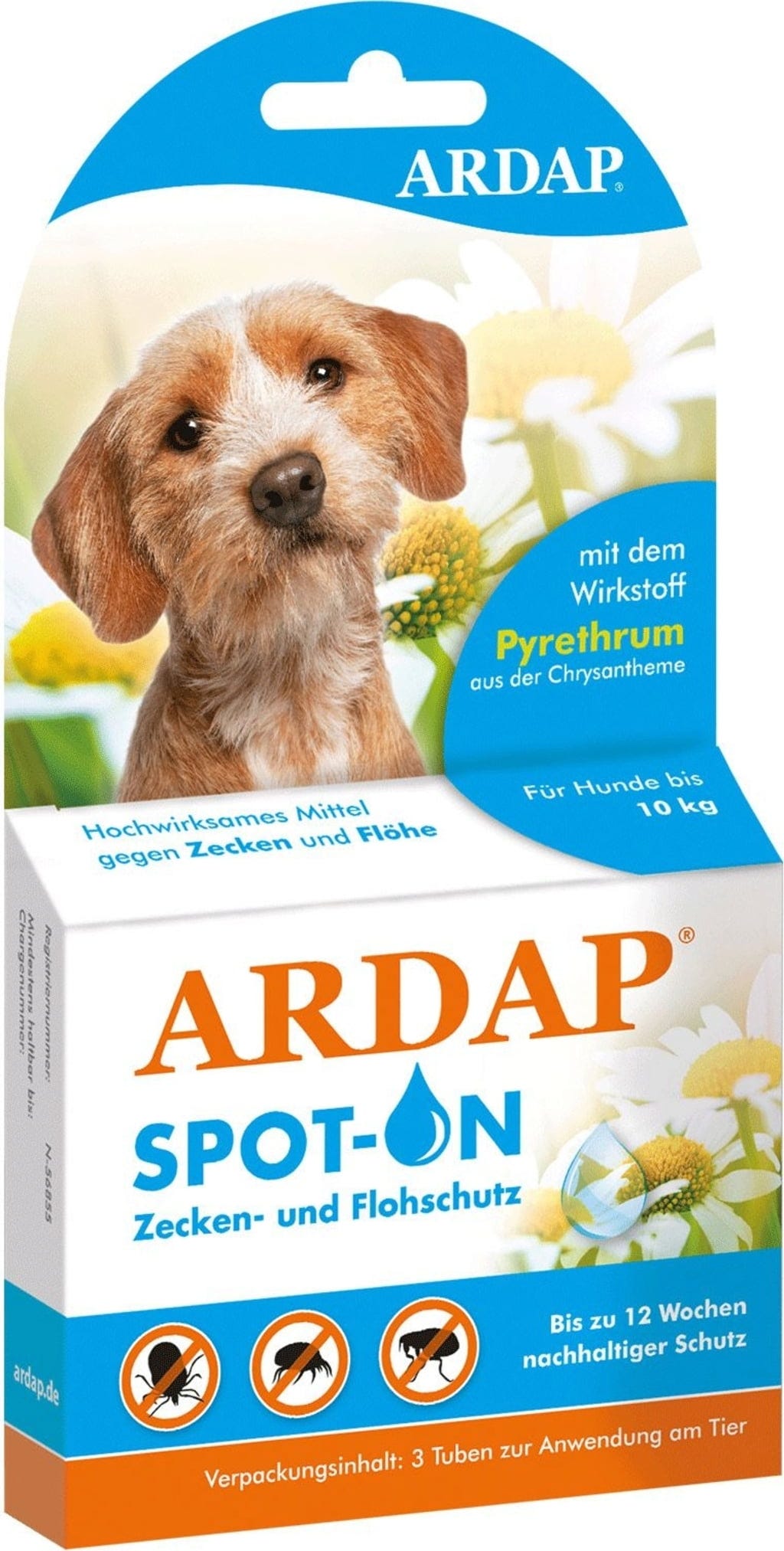 ARDAP Spot-On für Hunde - Für Hunde unter 10 kg