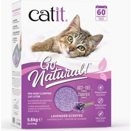 Catit Go Natural! pelletalom, 2 x 2,8 kg - Levendula