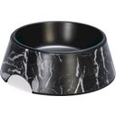 Designed by Lotte Melamine  Voerbak Meis - Zwart - 350 ml