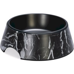 Designed by Lotte Melamine  Voerbak Meis - Zwart - 350 ml