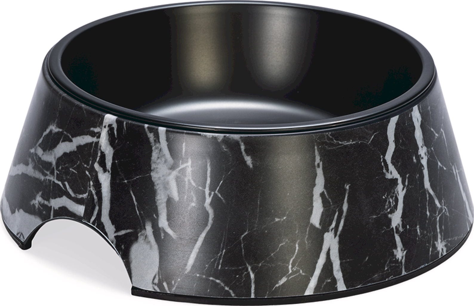 Designed by Lotte Melamin Katzennapf Meis Schwarz - 350 ml