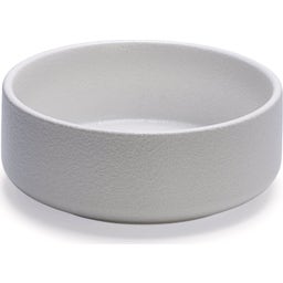 Designed by Lotte Lojs Keramische Hondenbak - Wit - 18 cm