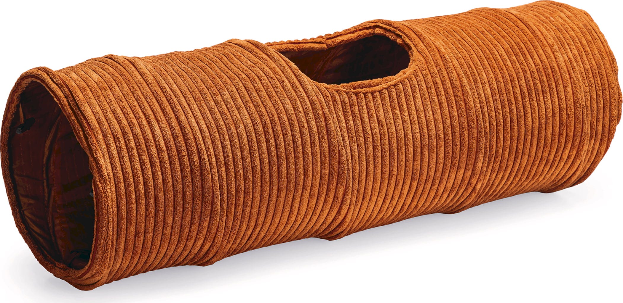 Designed by Lotte Katzentunnel Ribbed - Terracotta