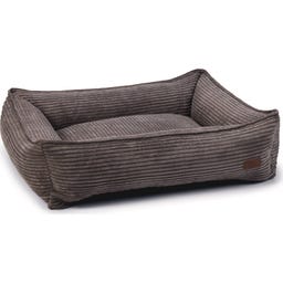 Designed by Lotte Liegebett Ribbed Braun - 80x70x22 cm