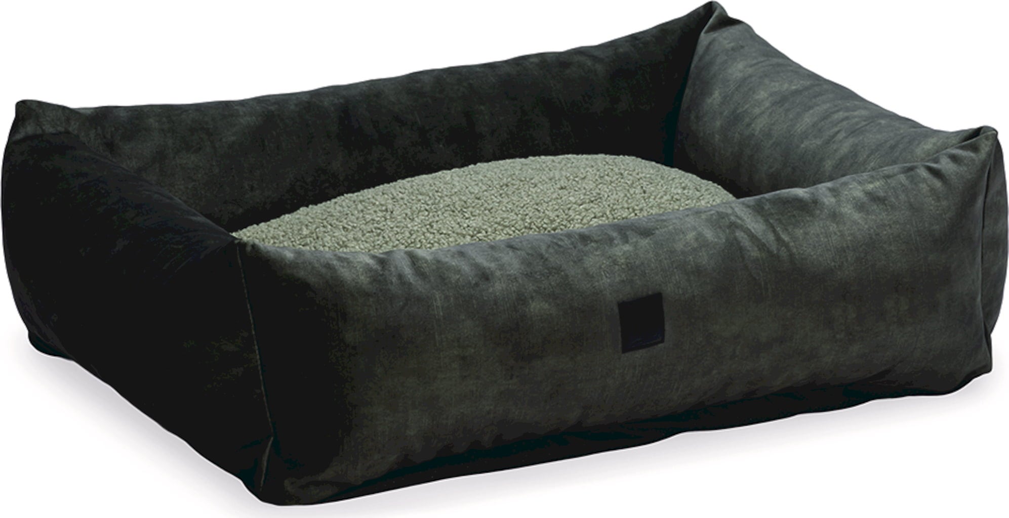 Hundebett Yndis Grün, 80x70x22 cm
