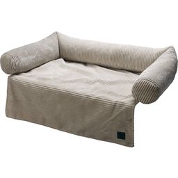 Cuscino per Divano per Cani Ribbed, Grigio Chiaro - 90x55 cm