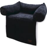 Designed by Lotte Couchkissen Hund Ribbed Anthrazit