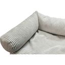 Cuscino per Divano per Cani Ribbed, Grigio Chiaro - 90x55 cm