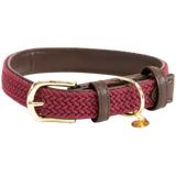 Kentucky Dogwear Hundehalsband Plaited Nylon, bordeaux