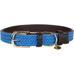 Kentucky Dogwear Plaited Nylon Dog Collar, Blue - S (42 cm)