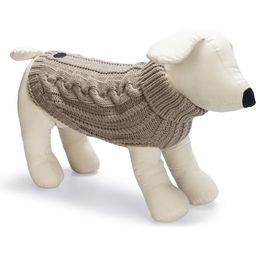 Designed by Lotte Hundesweater Haida Beige - L - 32 cm