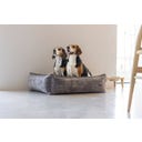 Designed by Lotte Liegebett Ribbed Braun - 80x70x22 cm