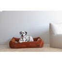 Designed by Lotte Letto Ribbed, Terracotta - 95x80x23 cm