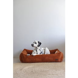 Designed by Lotte Letto Ribbed, Terracotta - 95x80x23 cm
