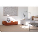Designed by Lotte Letto Ribbed, Terracotta - 95x80x23 cm