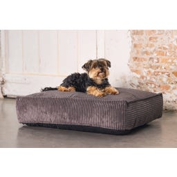 Designed by Lotte Liegekissen Ribbed Braun - 70x55x15 cm