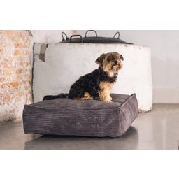 Designed by Lotte Liegekissen Ribbed Braun - 70x55x15 cm