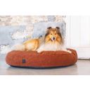 Designed by Lotte Oval Hundekissen Yndis Terracotta - 100x70x15 cm