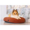 Designed by Lotte Oval Hundekissen Yndis Terracotta - 100x70x15 cm