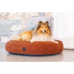 Designed by Lotte Oval Hundekissen Yndis Terracotta - 100x70x15 cm