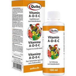 Vitamina A D E C Liquida per Uccelli da Ornamentali - 100 ml