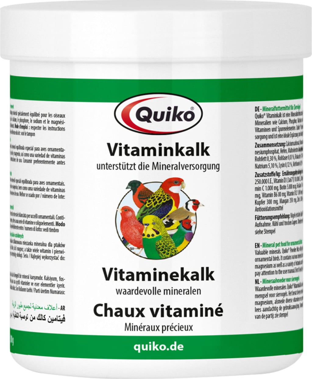 Quiko Vitaminkalk für Ziervögel