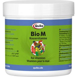 Quiko Bio M - Muta per Uccelli Ornamentali - 150 g