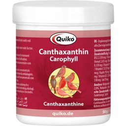 Canthaxantin/Carophyll - Mangime Complementare per Uccelli con Fattore Rosso - 50 g