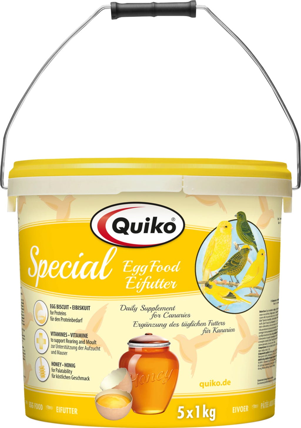 Quiko Special Eifutter für Kanarien - 5.000 g