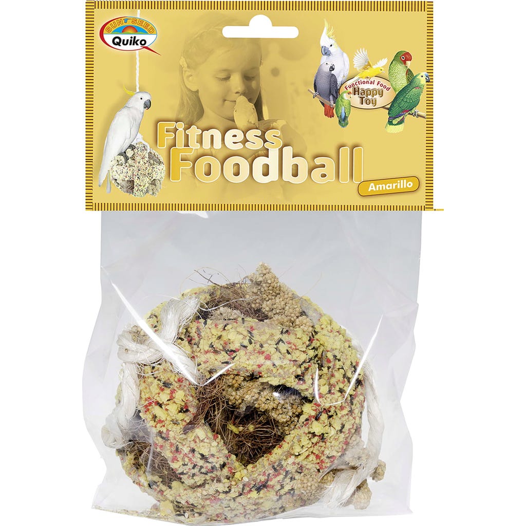 amarillo sexspielzeug Quiko Fitness Foodball Amarillo für Ziervögel, 100 g
