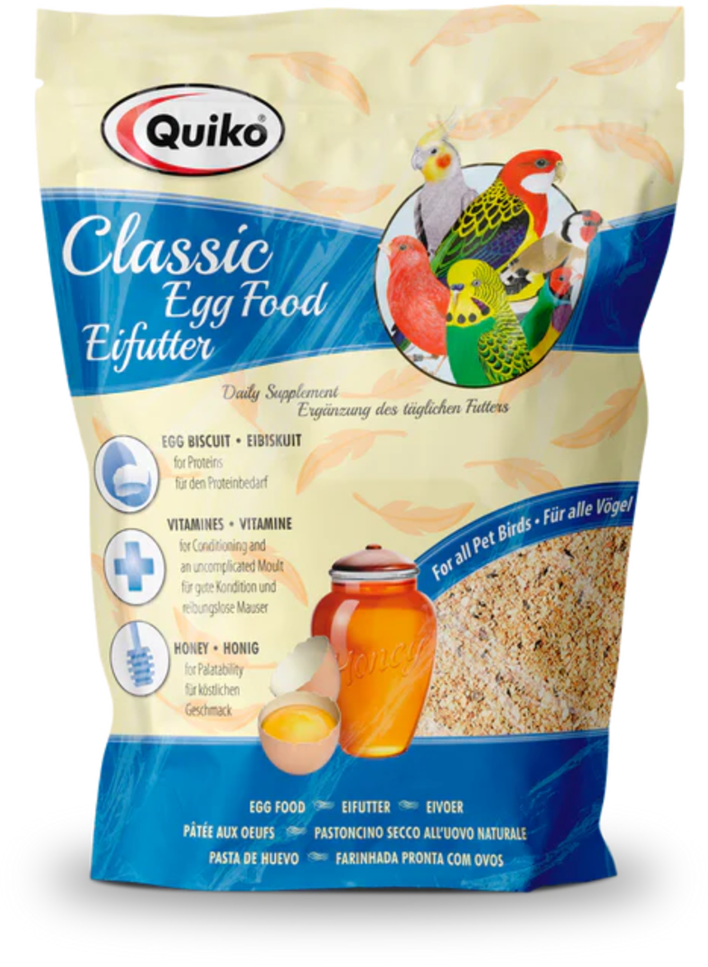 Quiko Classic Eifutter für Ziervögel