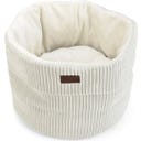 Designed by Lotte Kôš Ribbed - svetlosivá
