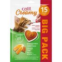 Catit Creamy Huhn & Lamm - 15er Pack