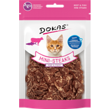 Dokas Cat Mini-Steaks Rind und Fisch