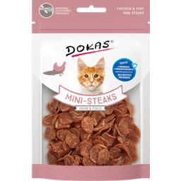 Dokas Cat Mini-Steaks - Pollo e Pesce