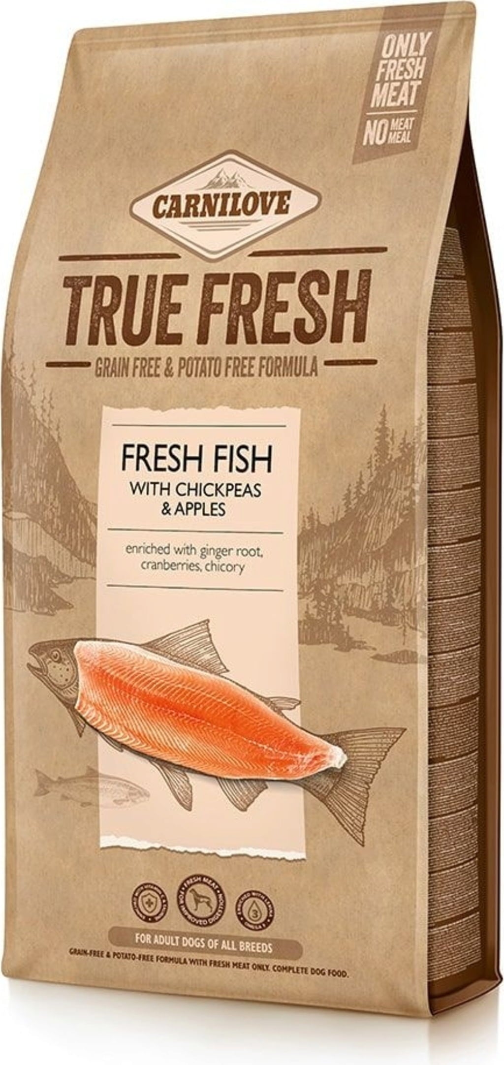Trockenfutter Fresh Fish - Adult, 11,4 kg