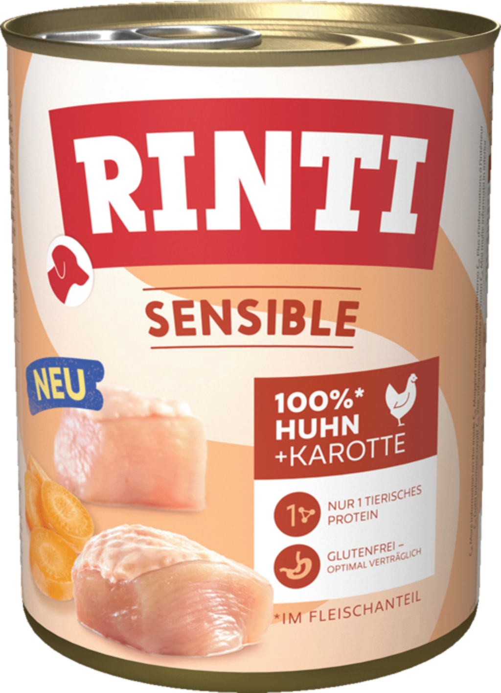 Rinti Sensible Dose 800g - Huhn+Karotte