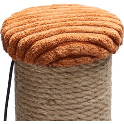 Designed by Lotte Tiragraffi Ribbed, Terracotta - 41x41x70 cm