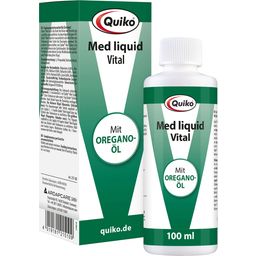 Med V Liquido con Olio di origano per Uccelli Ornamentali - 100 ml