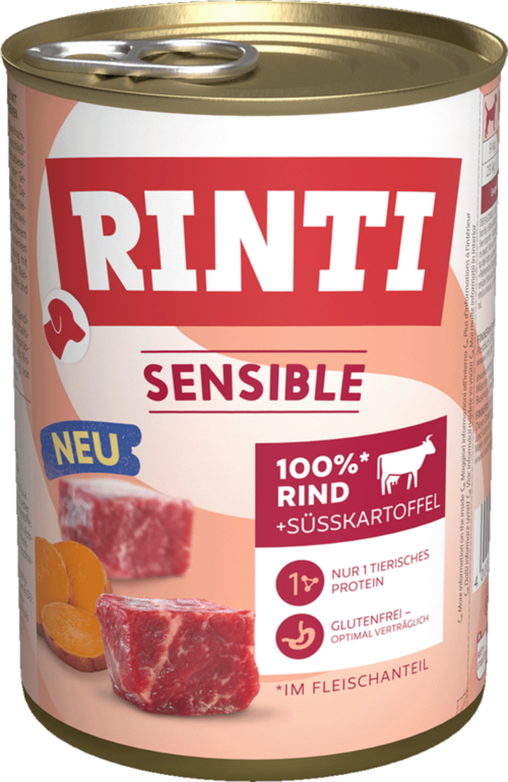 Rinti Sensible Dose 400g - Rind+Süßkartoffel